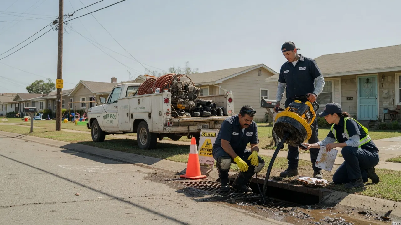 Drain Cleaning in Wallpack Center, NJ near me